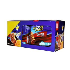 Lu Prince Chocolate Biscuit 12 X 28.5G Price Offer