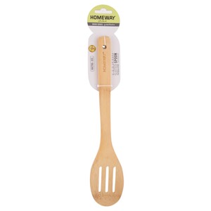Homeway Bamboo Slotted Spoon