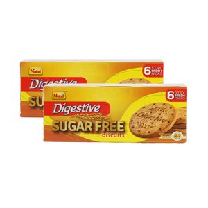 Nabil Digestive Biscuit Sugar-Free 250G X 2'S Offer
