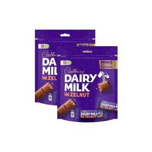 Cadbury Dairy Milk Minis Hazelnut 156G X 2 Price Off