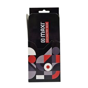 Maxi Geometry Box Black 9 Pcs