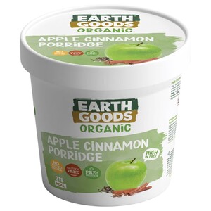 Earth Goods Apple Cinnamon Porridge Organic 60G