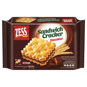 Zess Sandwich Cracker Chocolate 180G