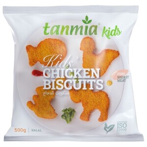 Tanmia Frozen Kids Chicken Biscuits 500G