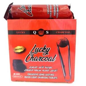 Al Saqer Lucky Bakhoor Coal 80Pcs 'Lucky 80
