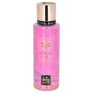 Lotus Alwadi Body Mist Delicate Rose 250Ml