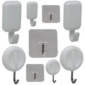 Al Saqer Adhesive Hook 9Pcs