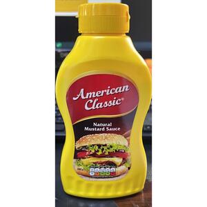 American Classic Yellow Mustard Sauce 9Oz