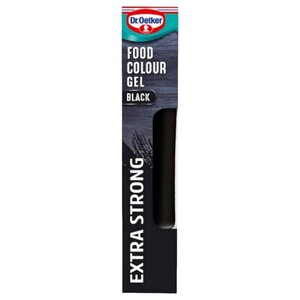 Dr Oetker Food Color Gel Black Extra Strong 15G