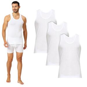 Am-Pm Men's Vest (White) (Xl) 3Pcs