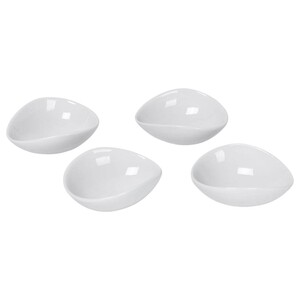 Symphony Serving Bowl Set White 4 Pieces