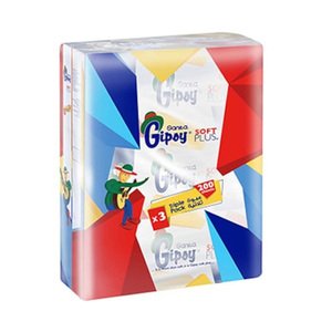 Gipsy Facial Tissues 300 Sheets X3