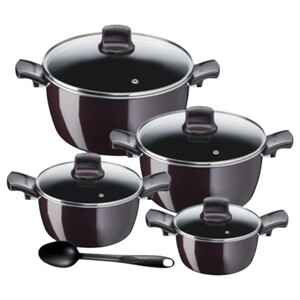 Tefal Resist Intense Set Of 9 Pieces