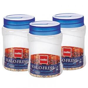 Cello Plastic Jar 500Ml