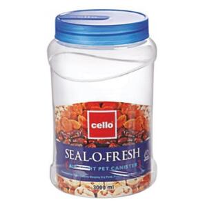 Cello Plastic Jar 3000Ml