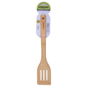 Homeway Bamboo Slotted Turner