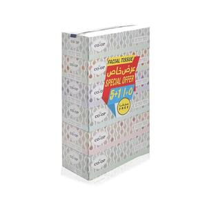 Co-Op Facial Tissue 4+1X150's 2Ply