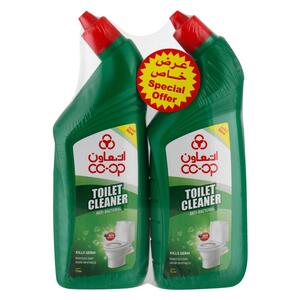 Co-Op Toilet Cleaner Antibacterial 2X750ml