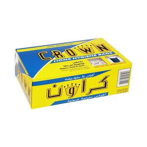 Crown Hygiene Bags White Plastic