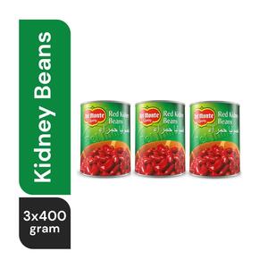 Del Monte Red Kidney Beans 3X400gm