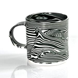 Diveenas Mug Zebra Print 1Pcs