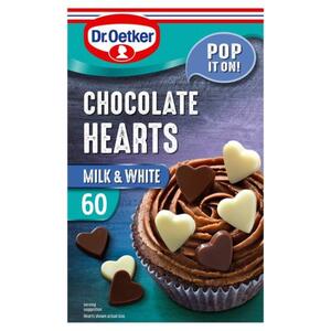 Dr. Oetker Cake Decor Chocolate Hearts 40Gm '48901
