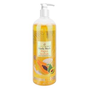 Earthgenix Papaya & Avocado Body Wash 1000Ml