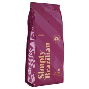 Simply Brazilian Dark Roast Coffee Beans 250G