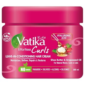 Vatika Effortless Curls Hair Cream 300Ml
