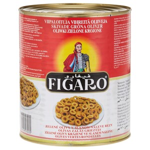Figaro Sliced Green Olives 1.5Kg