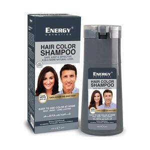 Energy Shampoo Dark Brown Color 400Ml
