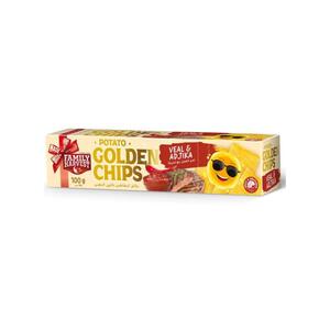 Family Harvest Potato Chips Wavy Onduladas 45Gm