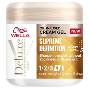 Wella Deluxe Oil Infused Cream Gel 100Ml