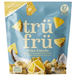 Trufru Pina Colada Pineapple White Chocolate 200G