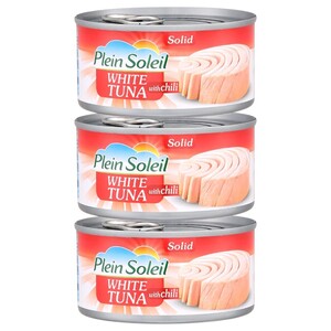 Plein Soleil Solid White Tuna With Chili 170G X3