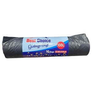 Best Choice Garbage Bag 100L 10 Pieces