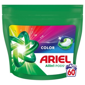Ariel Pods Laundry Detergent All In 1 Color 60 Pods
