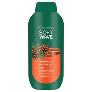 Cosmaline Soft Wave Shower Gel Pine Cedarwood 650Ml