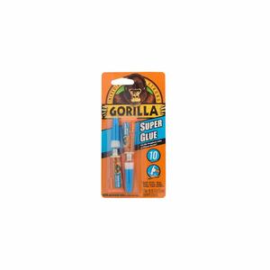 Gorilla Super Glue, Two 3G Tube - 243Gm
