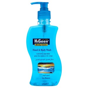 Higeen Hand & Body Wash Sea Breeze 500Ml