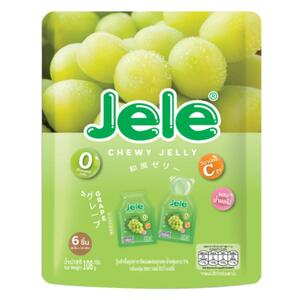 Jele Chewy Jelly Grapes 108Gm-Cjgp001