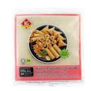 Kg Spring Roll Sheets 5"X5" (2X200gm+200Gm)