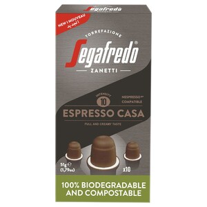 Segafredo Espresso Casa Coffee 10 Pieces 51G