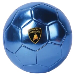 Lamborghini Metallic Soccer Ball Blue