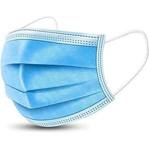 Mmc Usa Disp Medical Face Mask Surgical Blue 3Ply 50'S