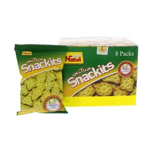 Nabil Biscuit Sourcrm&Onion Snackit 8X26gm