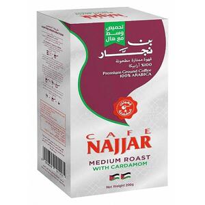 Najjar Medium Roast Cardamon 200Gm