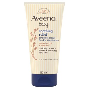 Aveeno Baby Emollient Cream Soothing Relief 150Ml