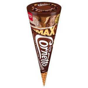 Algida Ice Cream Cornetto Max Nocciola & Cioccolato 115Ml