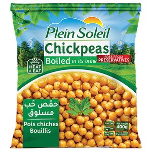 Plein Soleil Frozen Chickpeas Boiled In Its Brine 400G